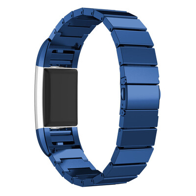 

〖Follure〗Genuine Stainless Steel Bracelet Smart Watch Band Strap For Fitbit Charge 2 BU