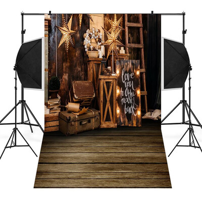

Tailored Christmas Backdrops Snowman Vinyl 3x5FT Lantern Background Photography Studio