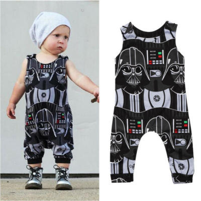

Newborn Infant Kids Baby Boys Star Wars Romper Bodysuit Jumpsuit Clothes Outfits