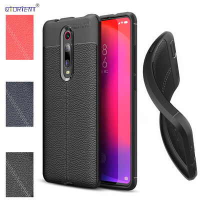 

Soft Armor Cover Xiaomi Redmi K20 K20pro Bumper Case Xiomi K20 Pro Silicone TPU Cover Xiaomi Mi 9T Mi9t Leather Case