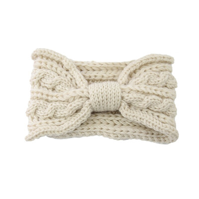 

Women Fashon Wool Woven Twist Knitted Turban Headband Ear Warmer Head Wrap Autumn And Winter Warm Ear Warm Head wear