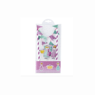 

FUNNYBUNNY Cupcake Topper Bunting Flags Picks Kids Birthday Party Wedding Baby Shower Cake Baking Decorationcake bunting