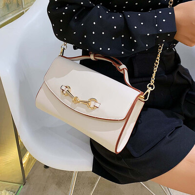 

Chain small square bag female summer ins2019 new fashion wild single shoulder diagonal hand holding chain small square bag