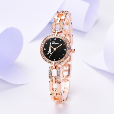 

〖Follure〗Fashion Simple Casual Small And Exquisite Alloy Strap Ladies Bracelet Watch