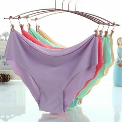 

US Women 10 Colour Underpants Seamless Lingerie Briefs Hipster Underwear Panties