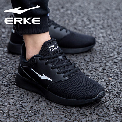 

Hongxingerke sports shoes male 2019 summer new breathable mesh face white casual shoes student black running shoes