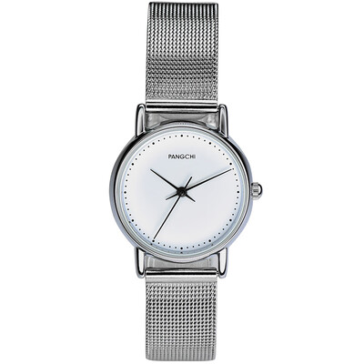 

Belt test watch female student Han version very simple waterproof trend ulzzang personality black&white quartz watch girl