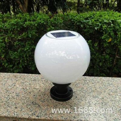 

Solar Light Outdoor Home Pillar Light Door Post Light Wall Light Round Spherical Wall Light Solar Pillar Light