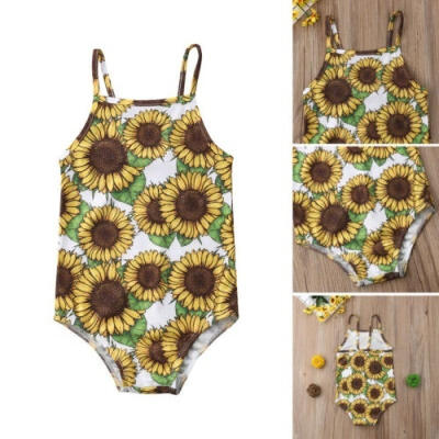 

Sunflower Toddler Kids Baby Girl Swimwear Swimsuit Swimming Beachwear Clothes