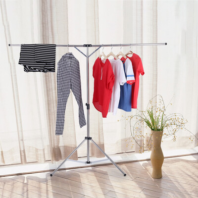 

Siaonvr Foldable Laundry Clothes Drying Rack Adjustable High Capacity Stainless Steel