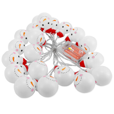 

22M 20 LEDs Snowman Light String Lamp for Christmas Home Party