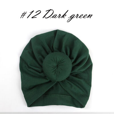 

Kids Baby Girl Turban Flower Head Wrap Adjustable India Hat Cotton Cap