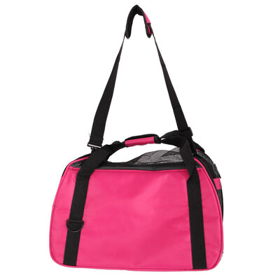 

Hollow-out Portable Breathable Waterproof Pet Handbag Rose Red