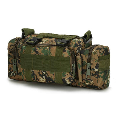 

Multi-functional Camouflage Tactic Waist Bag Crossbody Pack Pouch Shoulder Belt Range Bag Outdoor Sports Hiking Cycling Fishing
