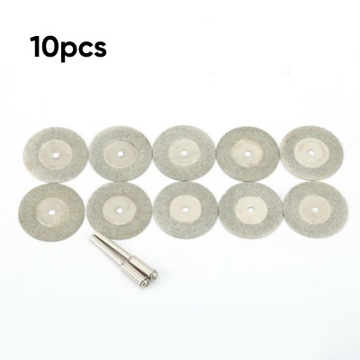 

Mini Diamond Cutting Discs Wheel Blades Set With 2 Drill Bit For Rotary Tool