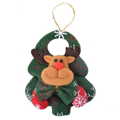 

Christmas Tree Festival Santa Claus Snowman Deer Bear Party Home Hanging Decor