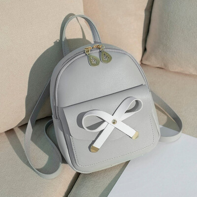 

Tailored Fashion Lady Shoulders Small Backpack Letter Purse Mobile Phone Messenger Bag