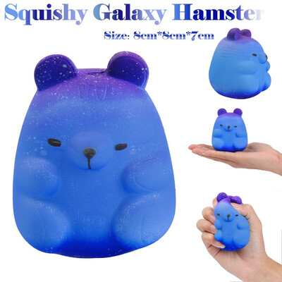 

Gotoamei 8cm Galaxy Hamster Slow Rising Scented Stress Relieve Toy