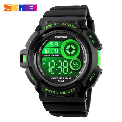 

SKMEI Fashion Multi-function 50M Water-Proof Men Women Sports Watch Backlight Dual Time Unisex Electronic Outdoor Casual Wristwatc