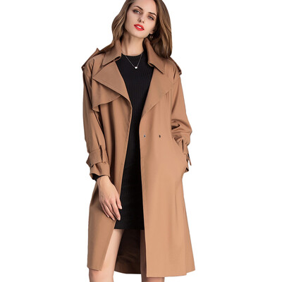 

Belted Long Trench Coat