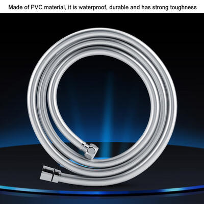 

Greensen 2M Flexible PVC Shower Hose Pipe Water Shower Head Connector Bathroom Supplies