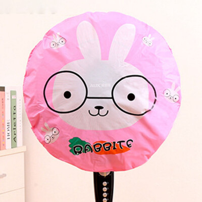 

1Pc Round Cute Cartoon Animal Fan Cover Home Fan Safety Dust Protection Cover