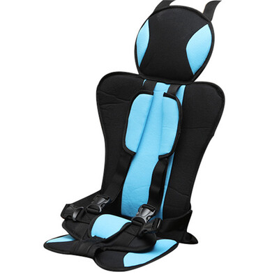 

Convertible Baby Safety Booster Seats Belt-Positioning Portable Harnessed Car Seat Thicken Seat Cover Pad Cushion Grey
