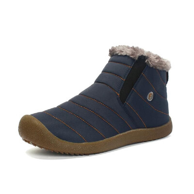 

Outdoor Water-resistant Non-slip Snow Boots Slip-on Winter Warm Shoes for Men&Women
