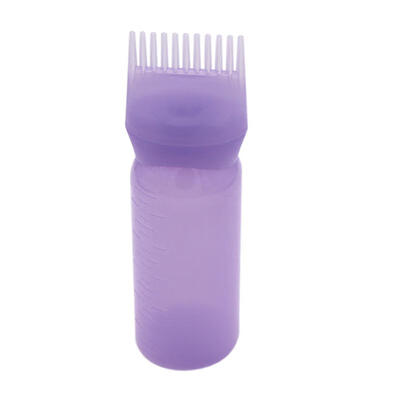 

120ml Salon Dry Cleaning Washing Bottle Hairdressing Bottles with Hair Comb