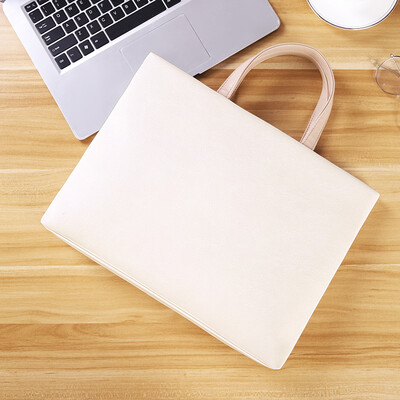 

Ninth City VNINE Millet 14-inch computer bag sleek minimalist lady portable Huawei glory notebook liner bag VD9BV12885J beige