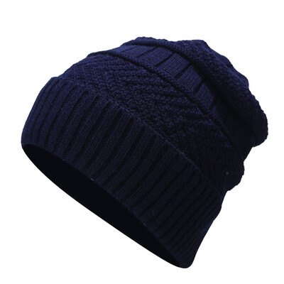 

Tailored Men Women Winter Down Headgear Solid Color Pile Cap Casual Earmuffs Hat