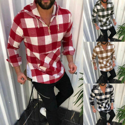 

US Mens Hooded Hoodies Sweatshirt Jumper Casual Sweater Solid Tops Shirt Blouses