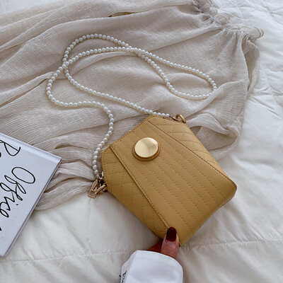 

Ins summer popular shell bag womens new 2019 Korean Joker Pearl fashion shoulder Messenger bag tide