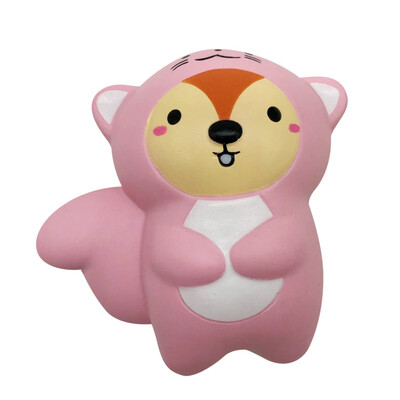 

Gotoamei Fun Squirrel Squeeze Decor Slow Rising Kid Toys Easter Gift Phone Strap Toy