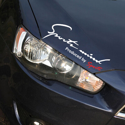 

Tailored Fashion Sports Letter Decals Car Stickers Headlight Sticker for DIY Auto Cars