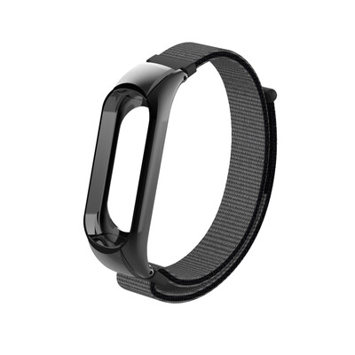 

Band Strap Watch Strap Nylon Watch Release Buckle Replacement Sport Bracelet Strap for XIAOMI MI Band 3