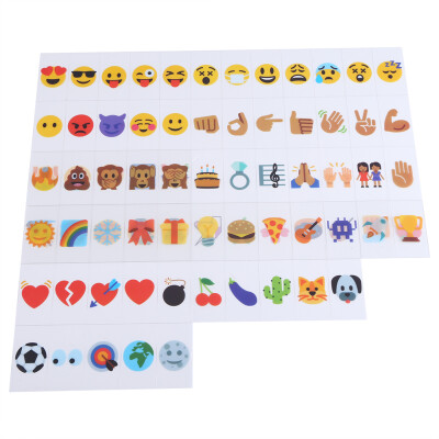 

85pcs Emoji Symbols Sign DIY For A4 Size LED Cinematic Light Box Home Party Wedding Decor