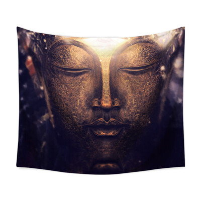 

Mandala Wall Hanging Tapestries Indian Hippie Polyester Fabric Bedspread Picnic Bedsheet Blanket Wall Art Tapestry