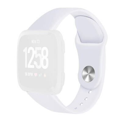 

TPU Watch Band Bracelet Wrist Strap Reverse Watch Buckle for Fitbit Versa