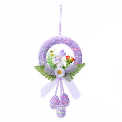 

Easter Eggs Rabbit Dolls DIY Hanging Ornaments Birthday Party Decor Crafts
