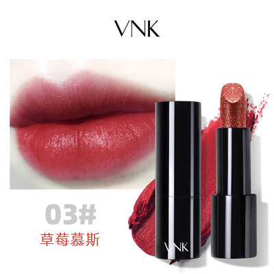 

VNK Yue Mu round tube lipstick 103 dirty orange 35g matte lipstick is not easy to bleach velvet matte no dry