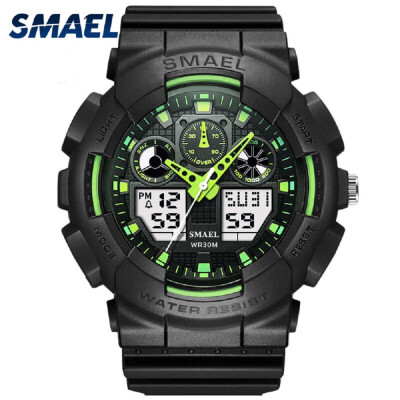 

Gobestart Fashion Casual Mens Analog Digital Pointer Dial Waterproof Sports Watch