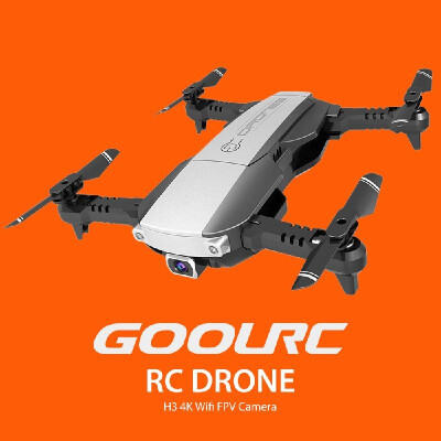 

GoolRC H3 RC Drone with Camera 4K Wifi FPV Optical Flow Positioning Gesture Photo Foldable Quadcopter for Beginner