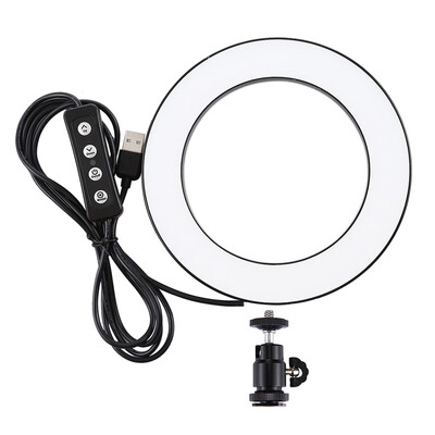 

PULUZ 47" Dimmable LED Ring Light 3 Lighting Modes Brightness Adjustable for Live Streaming Selfie Photography Video Shooting
