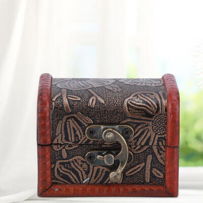

Greensen Vintage Wooden Jewelry Box Chest Jewellery Storage Wood Box Case Organiser Necklace