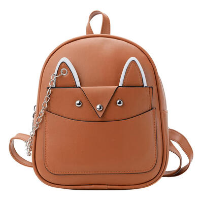 

2pcs Set Cute Women Girls Backpack PU Leather School Shoulder Bags Purse