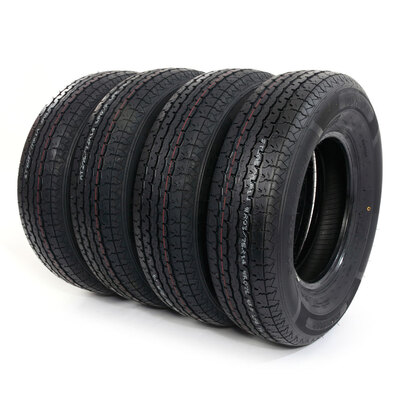 

Ktaxon 4x ST20575R14 6 Ply 10096L Boat Utility Trailer Tires Load Range C New