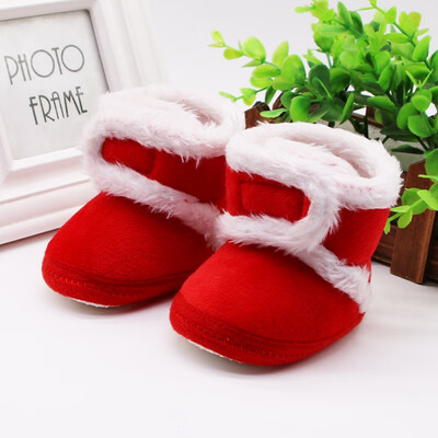 

Winter Baby Boy Girl Cotton Boots Casual Shoes First Walkers Newborn Cute Non-slip Soft Sole Shoe