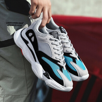 

2019 summer new Korean casual shoes running shoes breathable mesh mesh shoes lightweight mens shoes old tide shoes