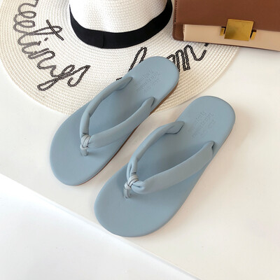 

Korean version of slippers womens slippers summer fashion comfortable flat-bottomed cool slippers vacation beach shoes flip-flops